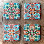 Load image into Gallery viewer, Spiro Coasters, Set of 4
