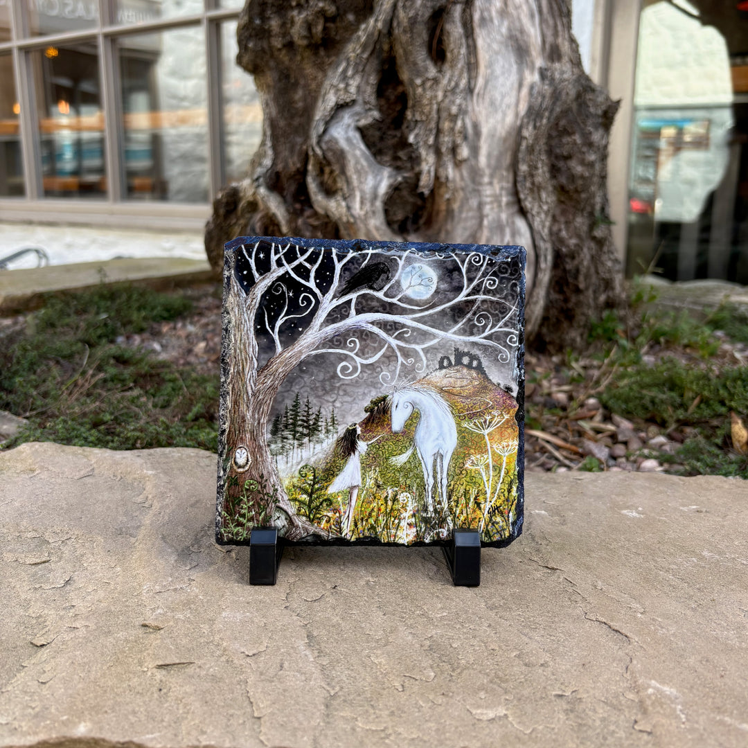 Moonlit Meadow Hanging Slate