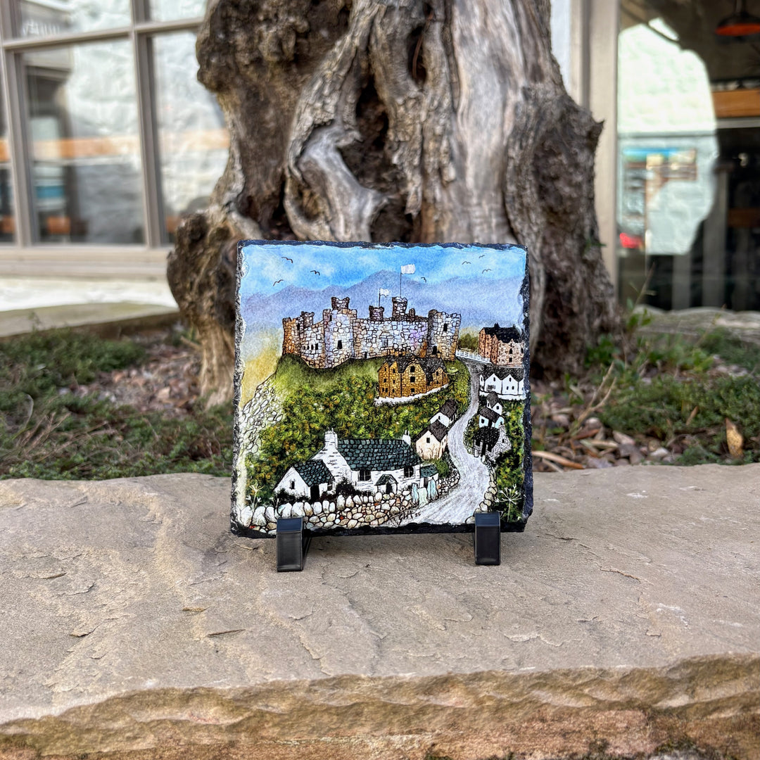 Harlech Castle Hanging Slate