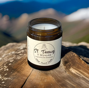 Y Mynydd (The Mountains) Hand Poured Candle, St Tanwg